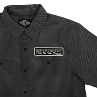 FREE ON THE STREETS S/S BUTTON UP TOP