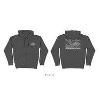 SNAKE BITE ZIP HOODED SWEATSHIRT