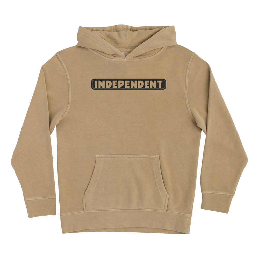 BAR LOGO P/O HOODED SWEATSHIRT