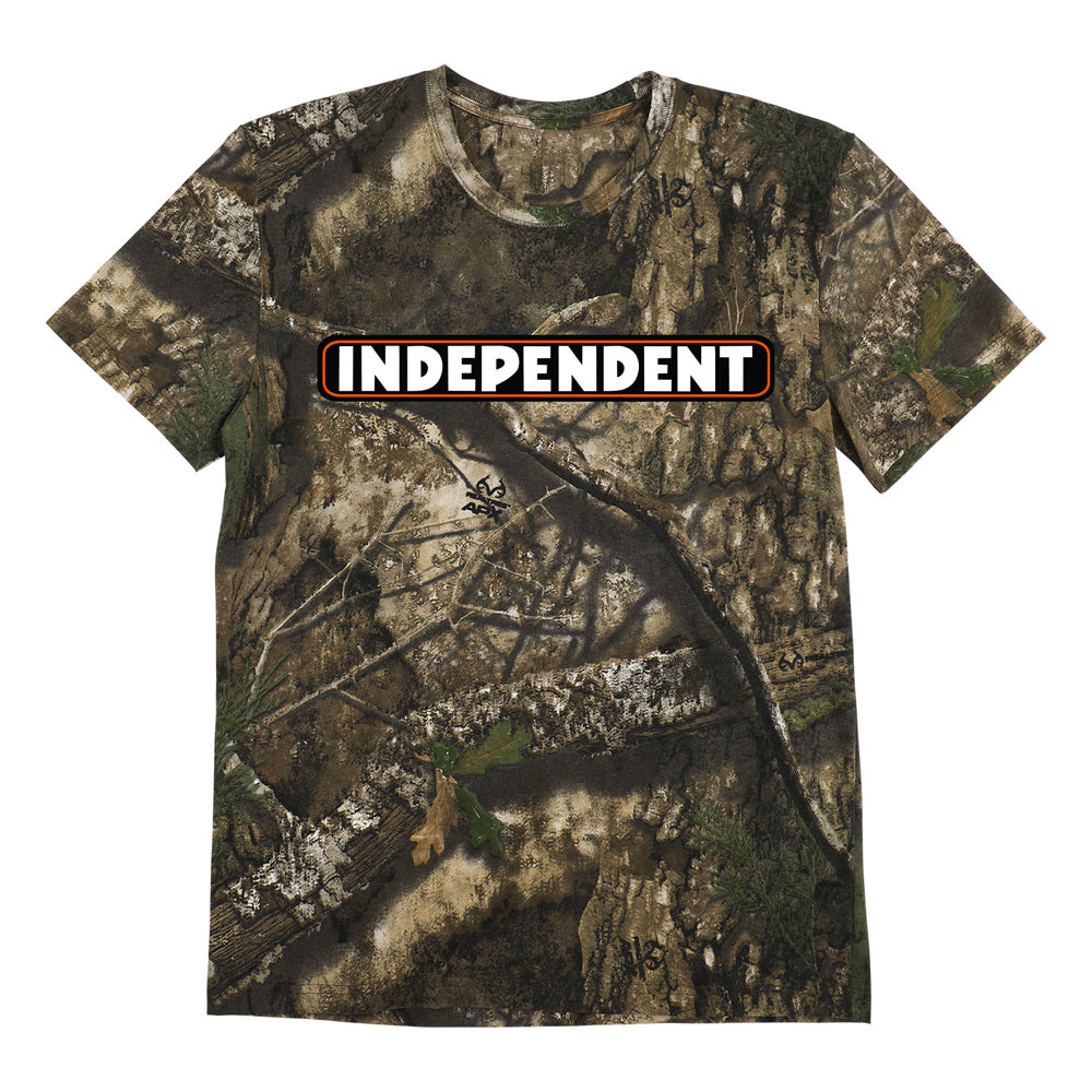 BAR LOGO x REALTREE S/S REGULAR T-SHIRT
