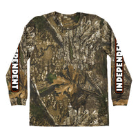 BAR LOGO x REALTREE L/S REGULAR T-SHIRT