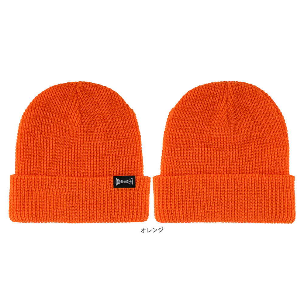 BUILT TO GRIND WAFFLE BEANIE HAT
