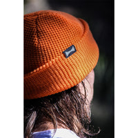 BUILT TO GRIND WAFFLE BEANIE HAT