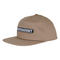 BAR LOGO SNAPBACK HAT