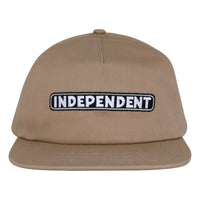 BAR LOGO SNAPBACK HAT