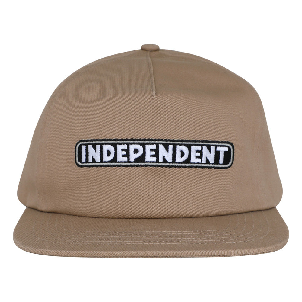 BAR LOGO SNAPBACK HAT