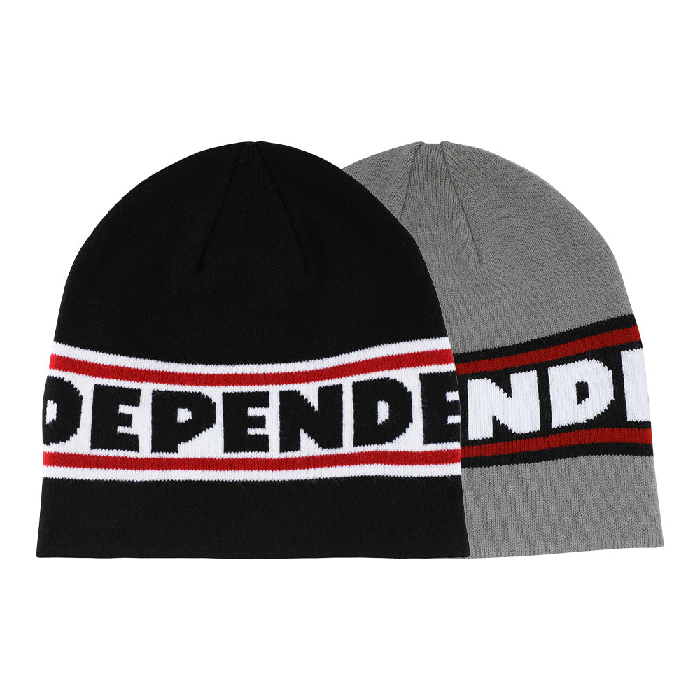 BAR LOGO SKULL CAP BEANIE HAT