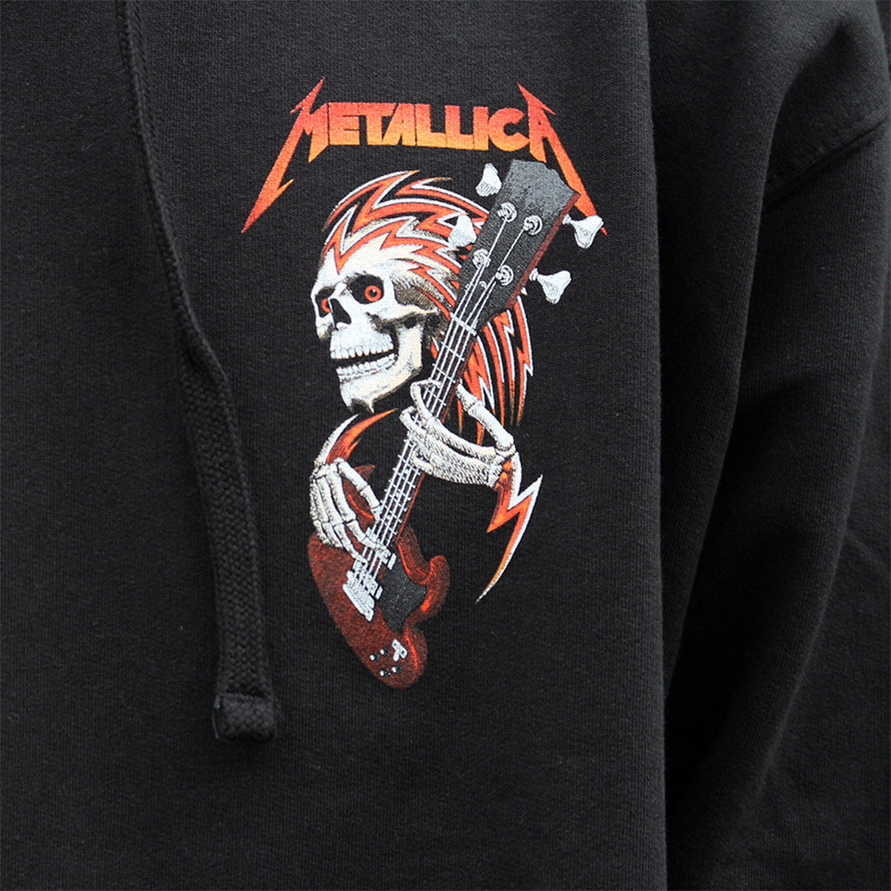 METALLICA COLLAB PULLOVER MID WEIGHT HOODED SWEATHSIRT