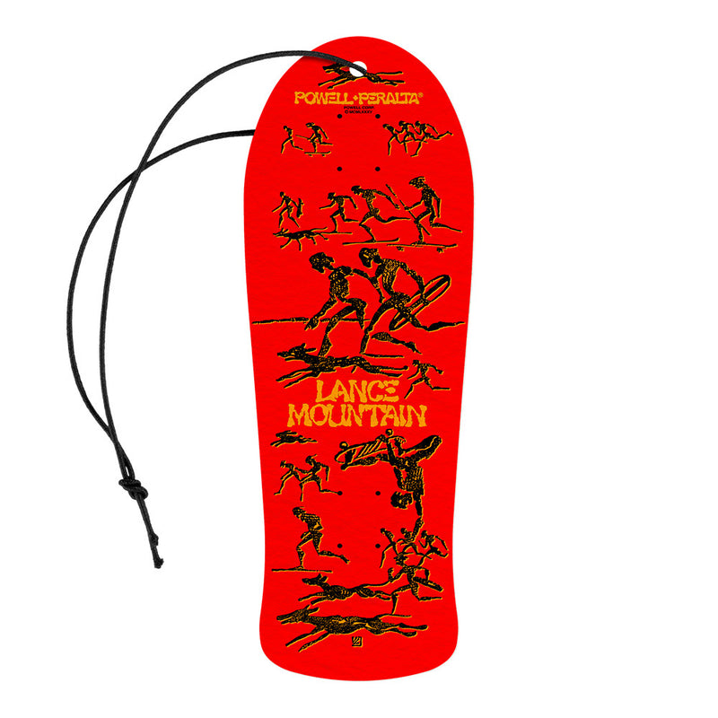 BONES BRIGADE LANCE MOUNTAIN AIR FRESHENER RED