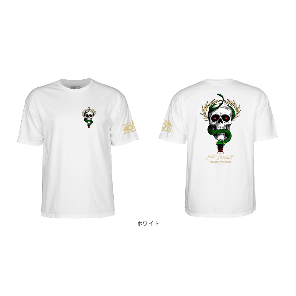 McGILL SKULL & SNAKE 40TH ANNIVERSARY S/S T-SHIRT