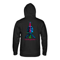 SKULL&SWORD BLACKLIGHT P/O HOODED SWEATSHIRT