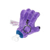 NICI SCREAMNG HAND PURPLE LIMITED SOFT TOY #2 10cm