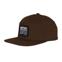 SUPPORT PATCH SNAPBACK HAT