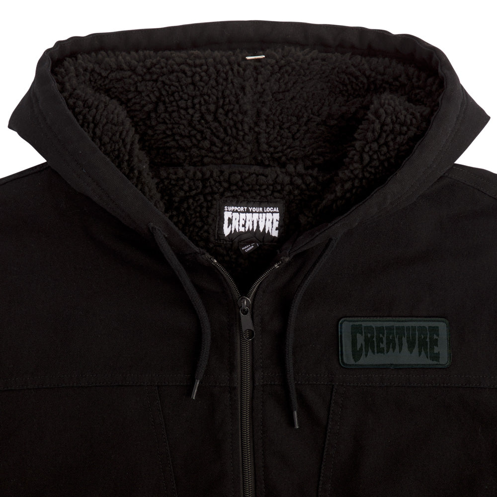 GENERATOR HOODED HEAVYWEIGHT JACKET