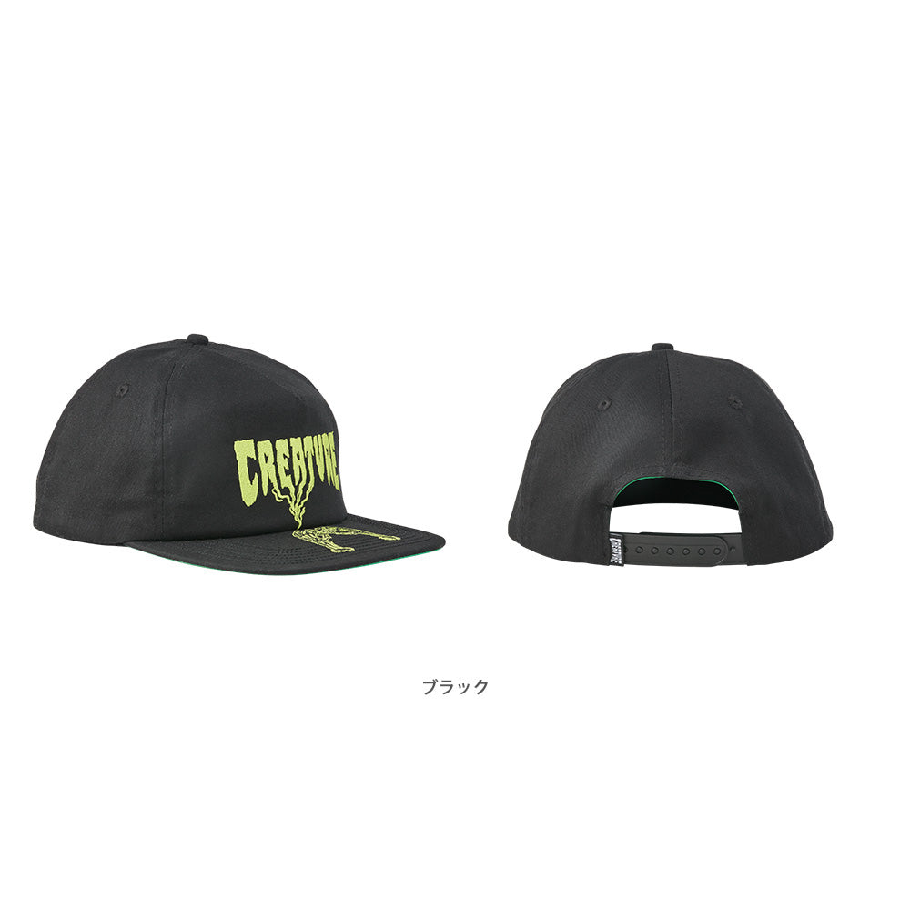ROLLING IN THE GRAVE SNAPBACK HAT