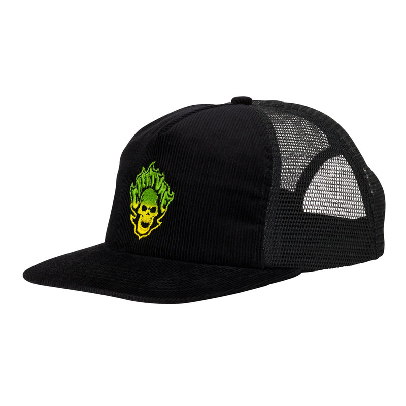 BONEHEAD FLAME MESH TRUCKER HAT