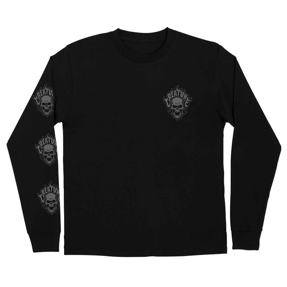 BONEHEAD FLAME L/S REGULAR T-SHIRT