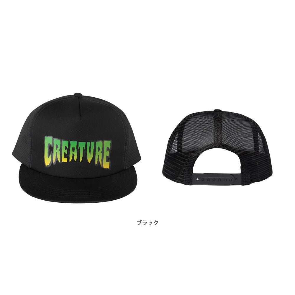 CREATURE LOGO MESH TRUCKER HAT