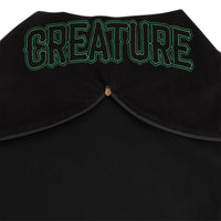 DROP OUT HOODED VARSITY JACKET