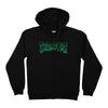 HESHER FLAME ZIP HOODED SWEATSHIRT