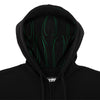 HESHER FLAME ZIP HOODED SWEATSHIRT