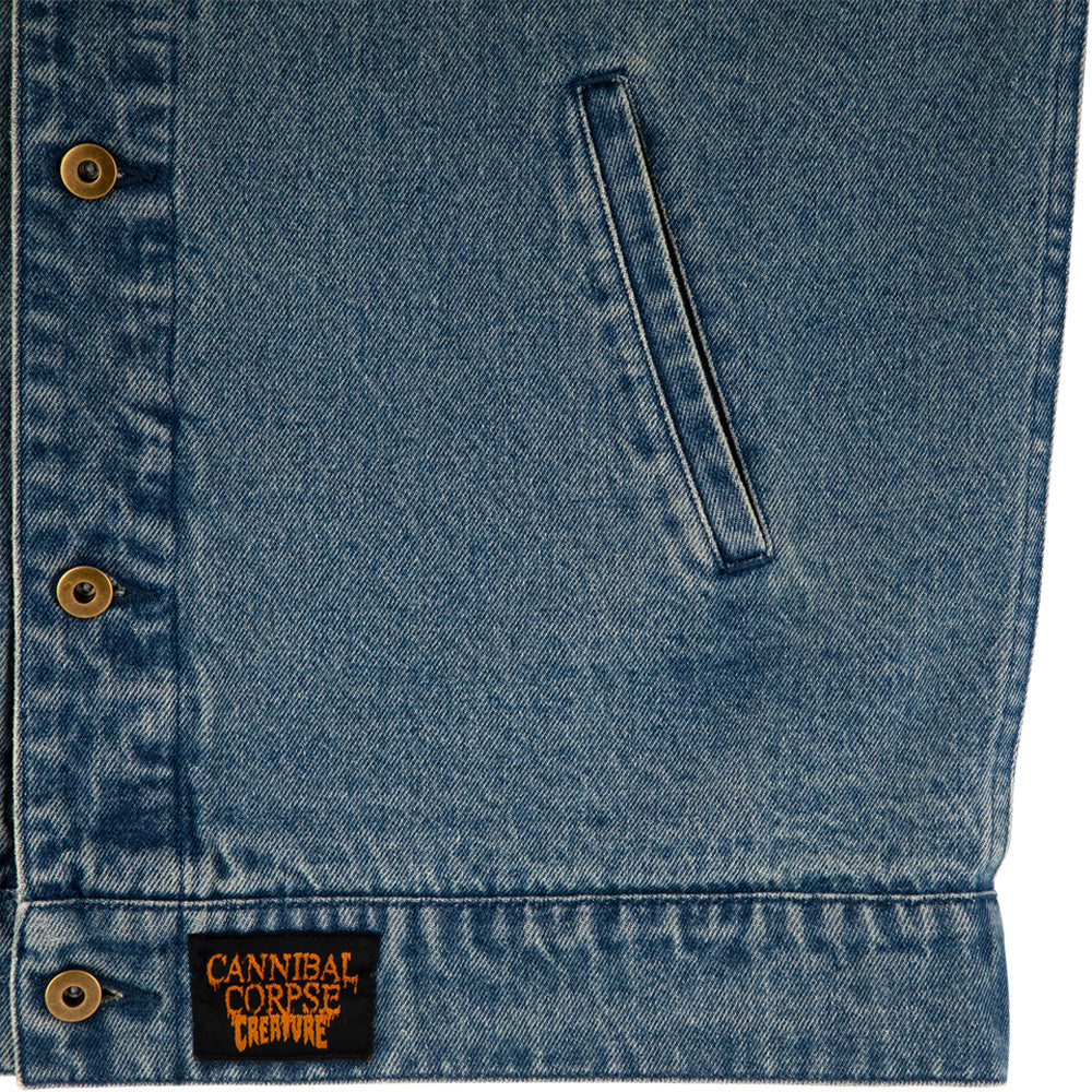 CANNIBAL CORPSE VEST DENIM VEST