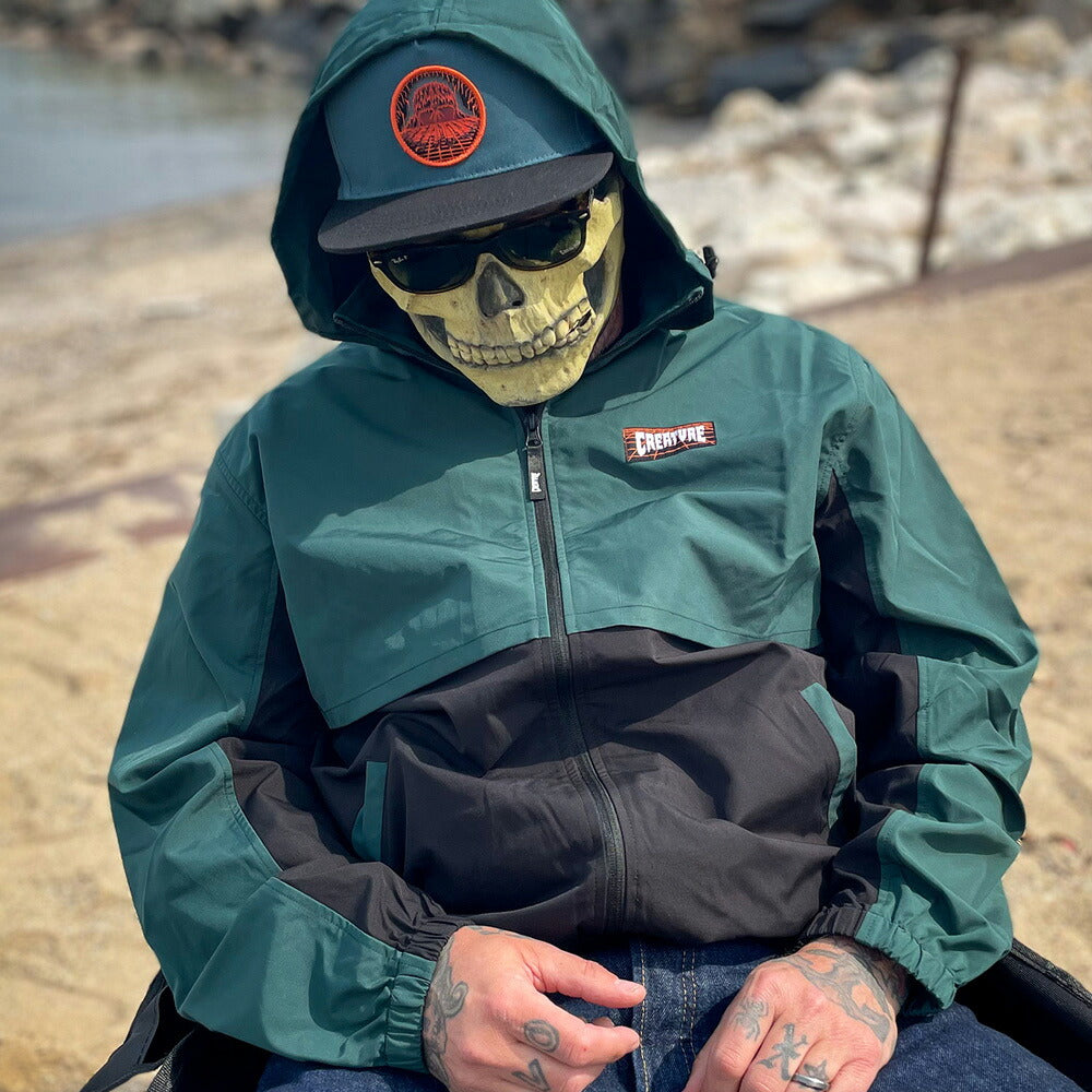 LOST AT SEA PACKABLE WINDBREAKER JACKET