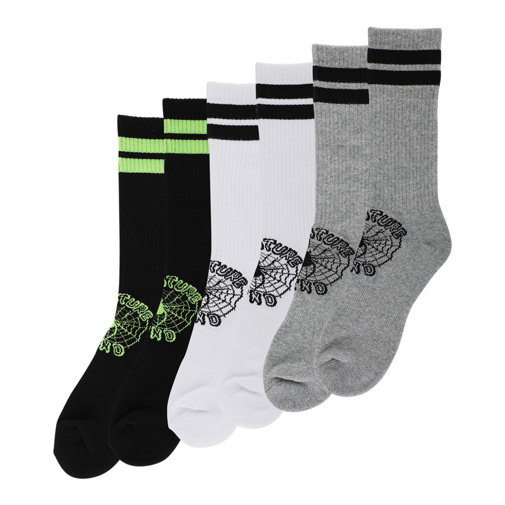 WEB 3-PACK CREW SOCKS