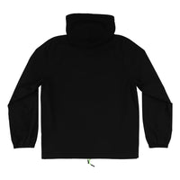 GRAVETTE CUT AND TIE HOODED WINDBREAKER JACKET