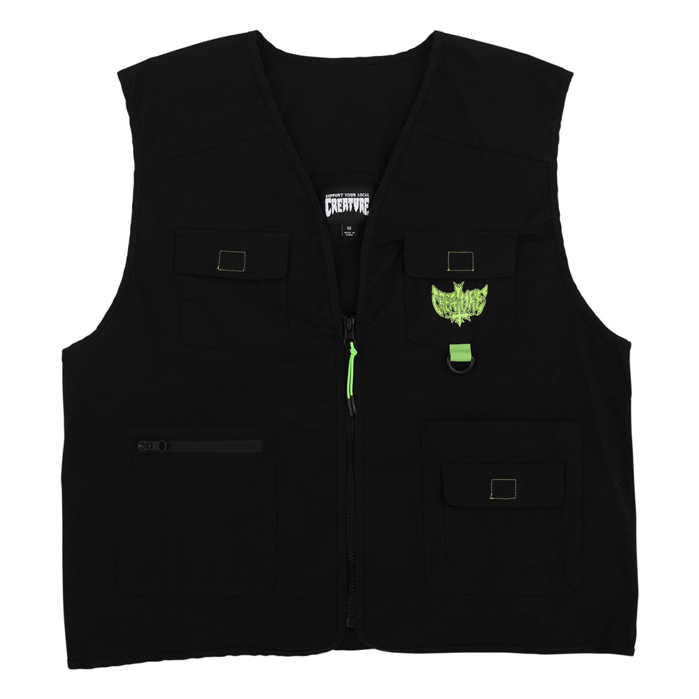 GRAVETTE CUT AND TIE VEST UTILITY TOP