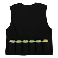 GRAVETTE CUT AND TIE VEST UTILITY TOP