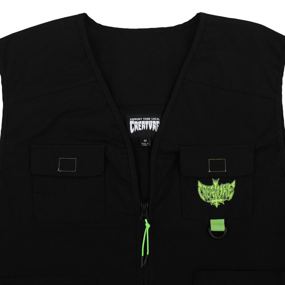 GRAVETTE CUT AND TIE VEST UTILITY TOP