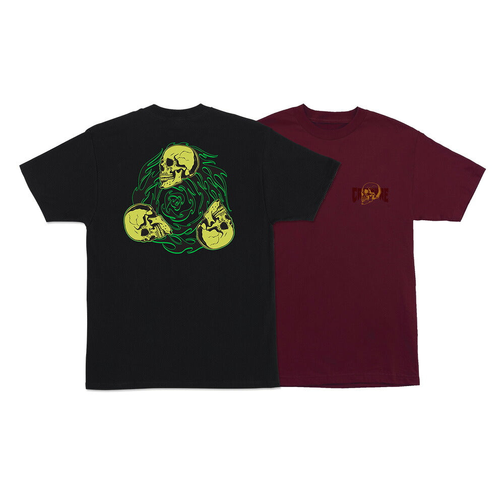 SPIRAL SKULL REGULAR S/S SHIRT