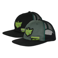 GRAVETTE HIPPIE SKULL 20TH SNAPBACK HAT