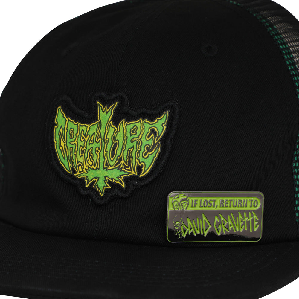 GRAVETTE HIPPIE SKULL 20TH SNAPBACK HAT