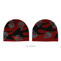 SPIRAL SKULL BEANIE SKULL CAP HAT