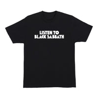LISTEN TO BLACK SABBATH REGULAR S/S T-SHIRT