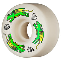 54mm x 34mm V4 NANO RATS DRAGON FORMULA WHITE 97A WHEEL