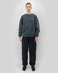 Distressed Logo Crewneck SS26