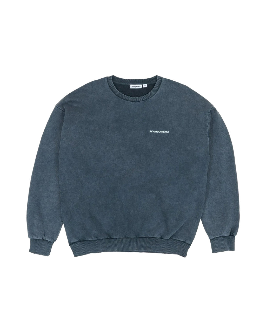 Distressed Logo Crewneck SS26