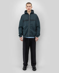 Reverse Logo Zip Hoodie SS26