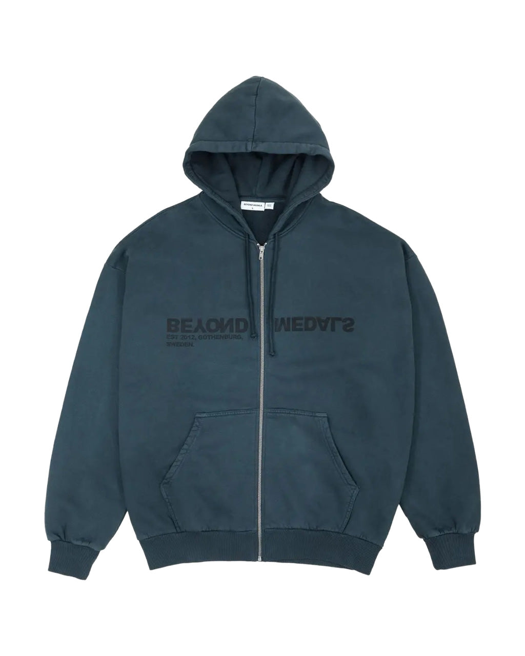 Reverse Logo Zip Hoodie SS26