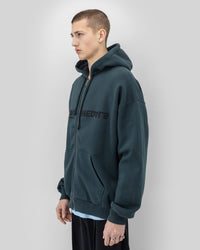 Reverse Logo Zip Hoodie SS26