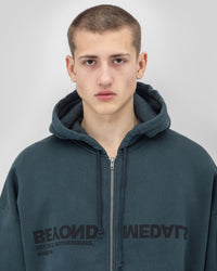 Reverse Logo Zip Hoodie SS26