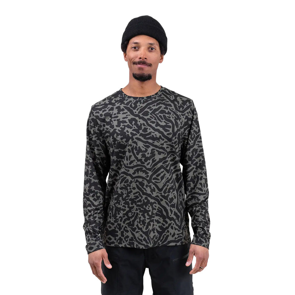 【JONES】MEN’S RECYCLED L/S TECH TEE 25-26