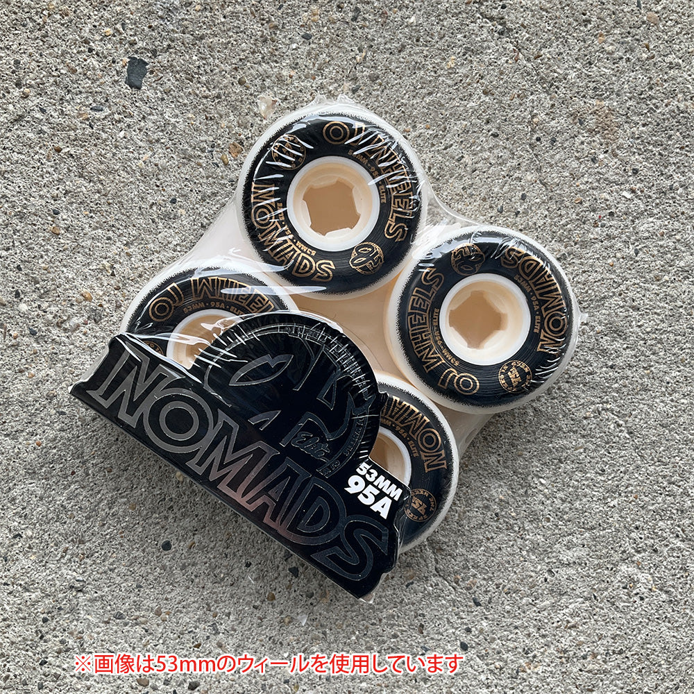 53mm ELITE NOMADS 95A SKATEBOARD WHEELS