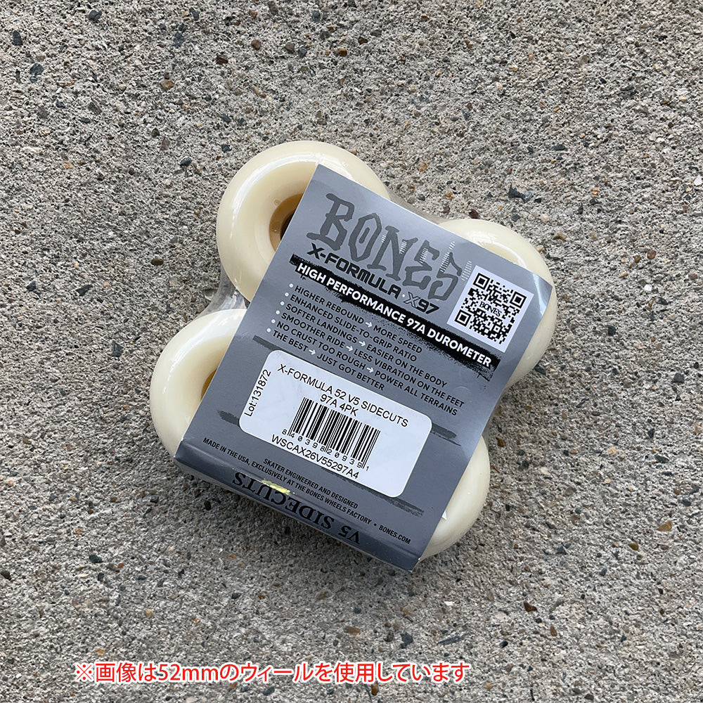52mm X-FORMULA V5 SIDE-CUT 97A SKATEBOARD WHEELS