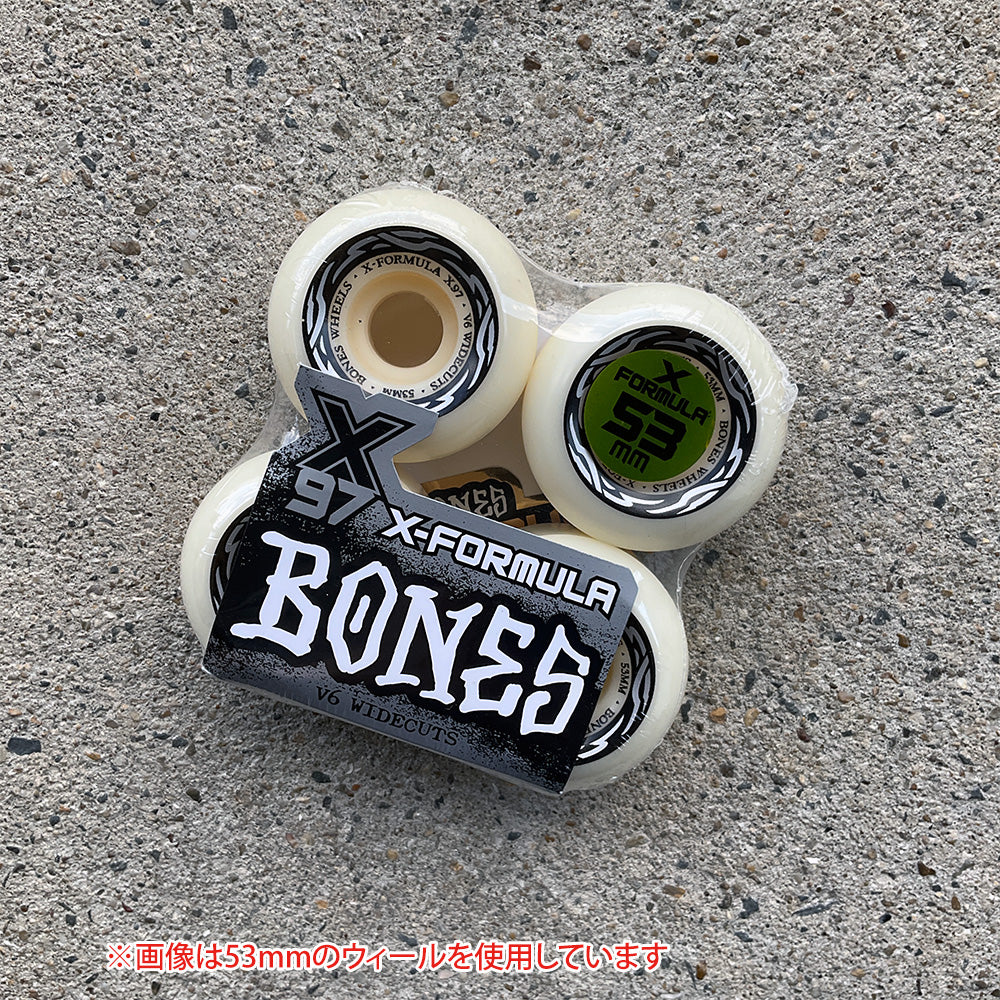 53mm X-FORMULA V6 WIDE-CUT 97A SKATEBOARD WHEELS