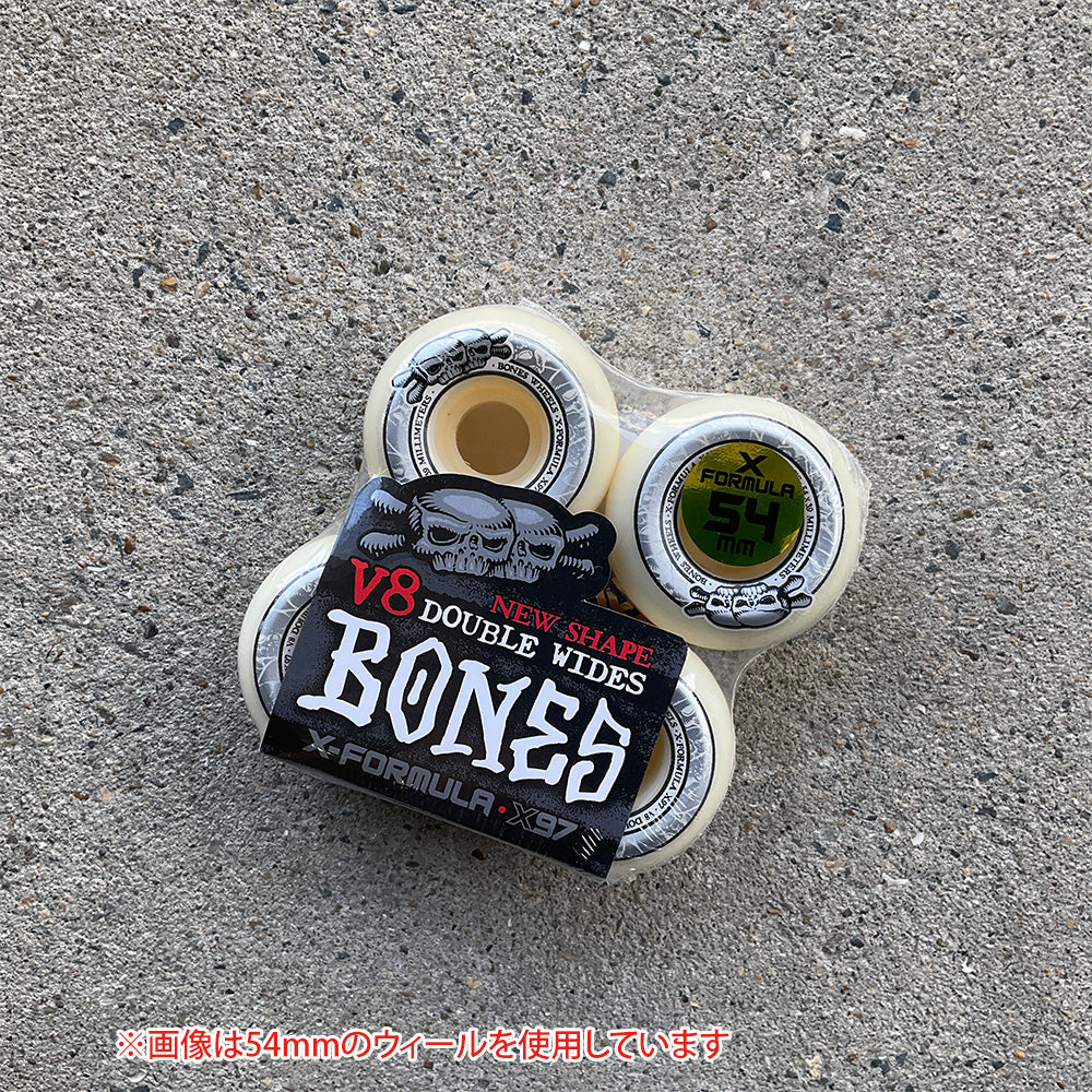 54mm X-FORMULA V8 DOUBLE WIDES 97A SKATEBOARD WHEELS