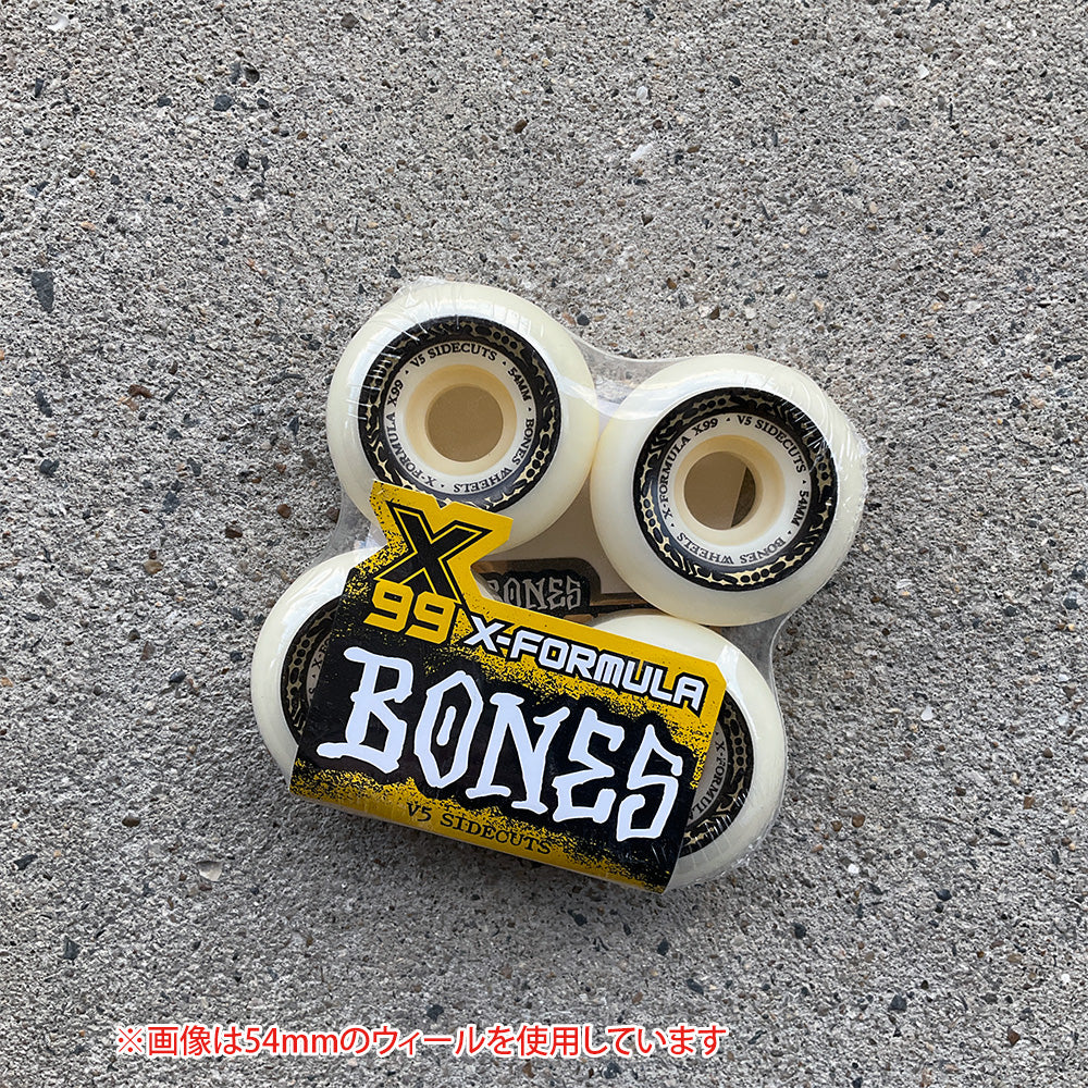 53mm X-FORMULA V5 SIDE-CUT 99A SKATEBOARD WHEELS